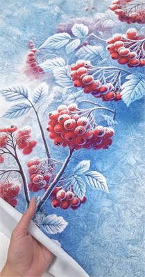 Футер двунитка МОРОЗНАЯ ЯГОДА 10354