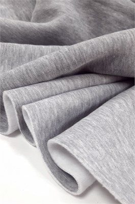 Футер 3нитка начёс СЕРЫЙ МЕЛАНЖ 10046