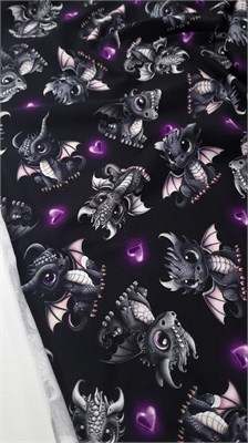 Кулир ДРАКОНЫ НА ЧЁРНОМ 10513