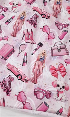 Кулир КУКЛЫ НА РОЗОВОМ 10516