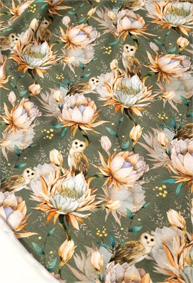 Кулир СОВЫ и ЦВЕТЫ 10519