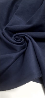 Замша на водолазе СИНИЙ 10581