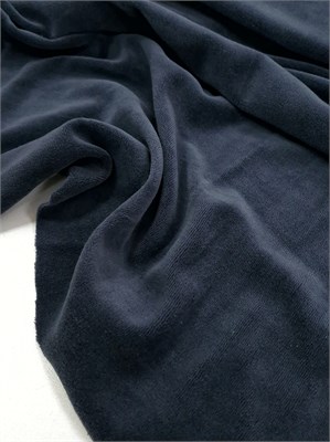 Велюр хлопковый СЕРЫЙ ТЁМНЫЙ 10613