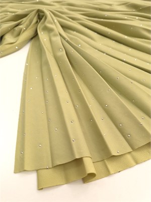 Плиссе лето со стразами 10668