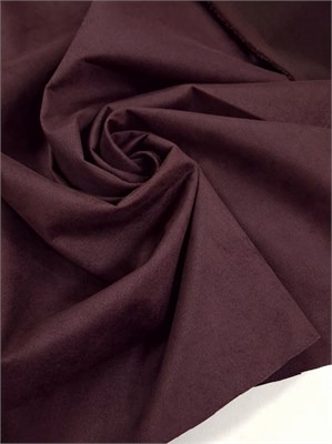 Замша на трикотаже Шоколадная слива 10680