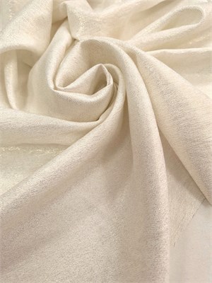 Вискоза с напылением молоко 10712