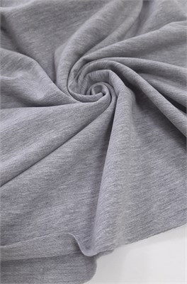 Футер двунитка СЕРЫЙ МЕЛАНЖ 10124