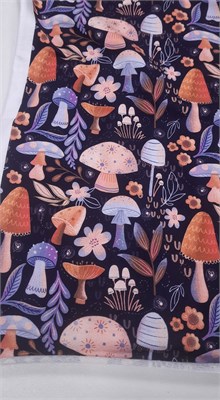 Футер двунитка ГРИБЫ 10147