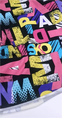 Футер двунитка БУКВЫ 10168