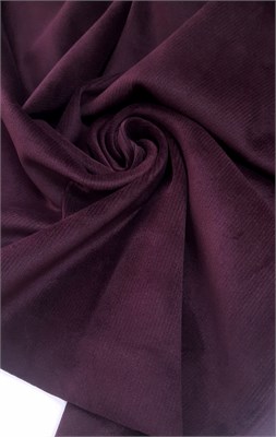 Вельвет на велюре СЛИВА 10183