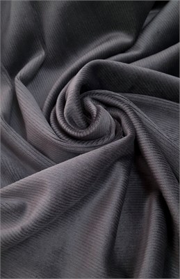 Вельвет на велюре СЕРЫЙ 10184