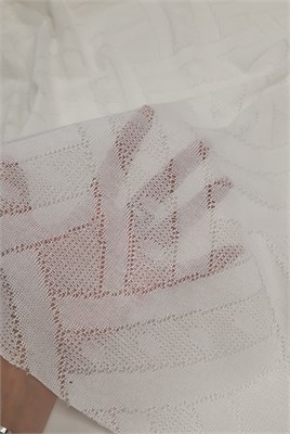 Ажурный трикотаж МОЛОЧНЫЙ 10242