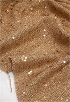 Твид с пайетками ЗОЛОТО 10390