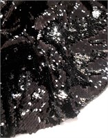 Пайетки двусторонние ЧЕРНЫЙ/СЕРЕБРО 10415