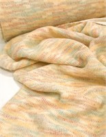 Вязанный трикотаж на подложке ДЫНЯ 10477