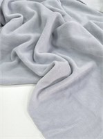 Велюр хлопковый СЕРЫЙ СВЕТЛЫЙ 10612