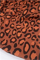 Футер двунитка ЛЕОПАРД на тёмном 10155