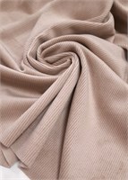 Вельвет на велюре БЕЖЕВЫЙ 10185