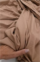 Трикотаж со стразами ПЕСОК 10228