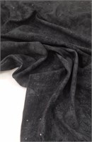 Кулир варёнка черный с глиттером 10243