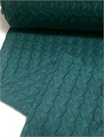 Вязанный трикотаж КОСИЧКА ИЗУМРУД 10253