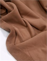 Футер 3нитка диагональ с велюр-эффектом МИНДАЛЬ 10259